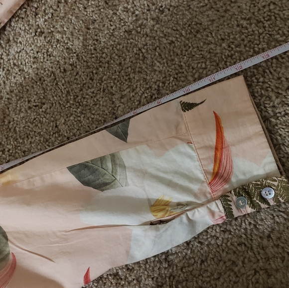 Zara Hawaiian floral button up dress xs - Picture 4 of 9